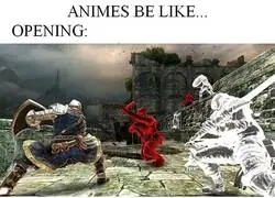 Qué duro golpean los Endings