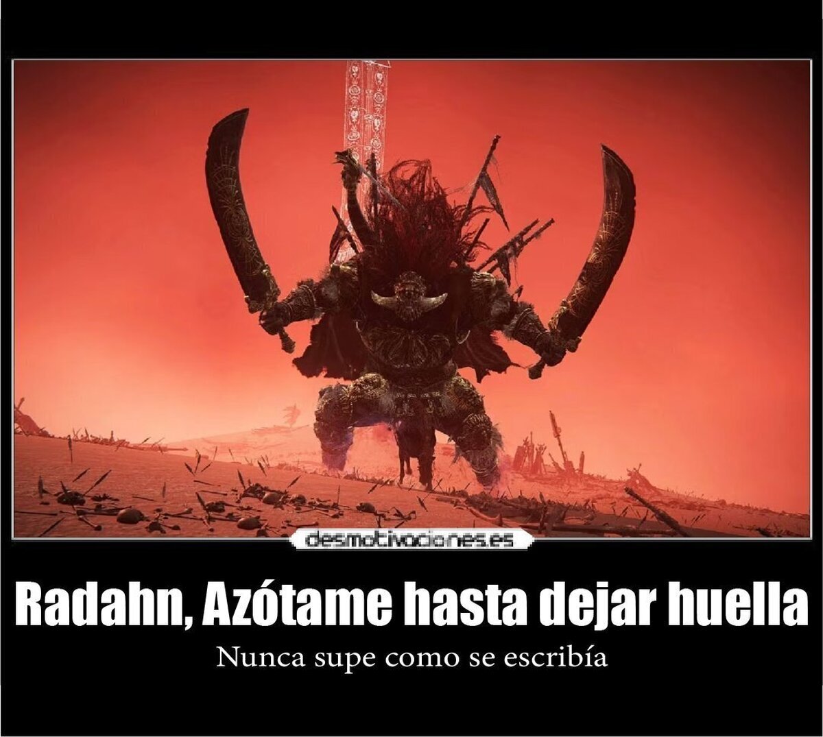 El complicado título de Radahn