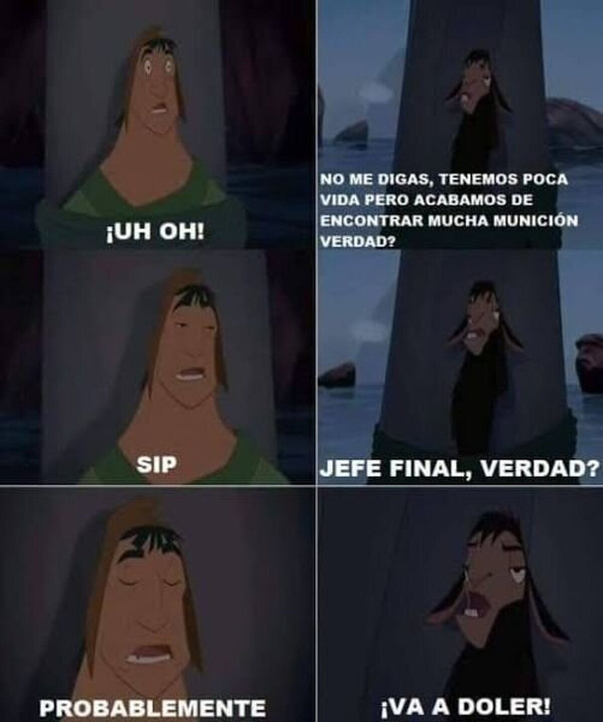 Los juegos avisan cuando viene un jefe