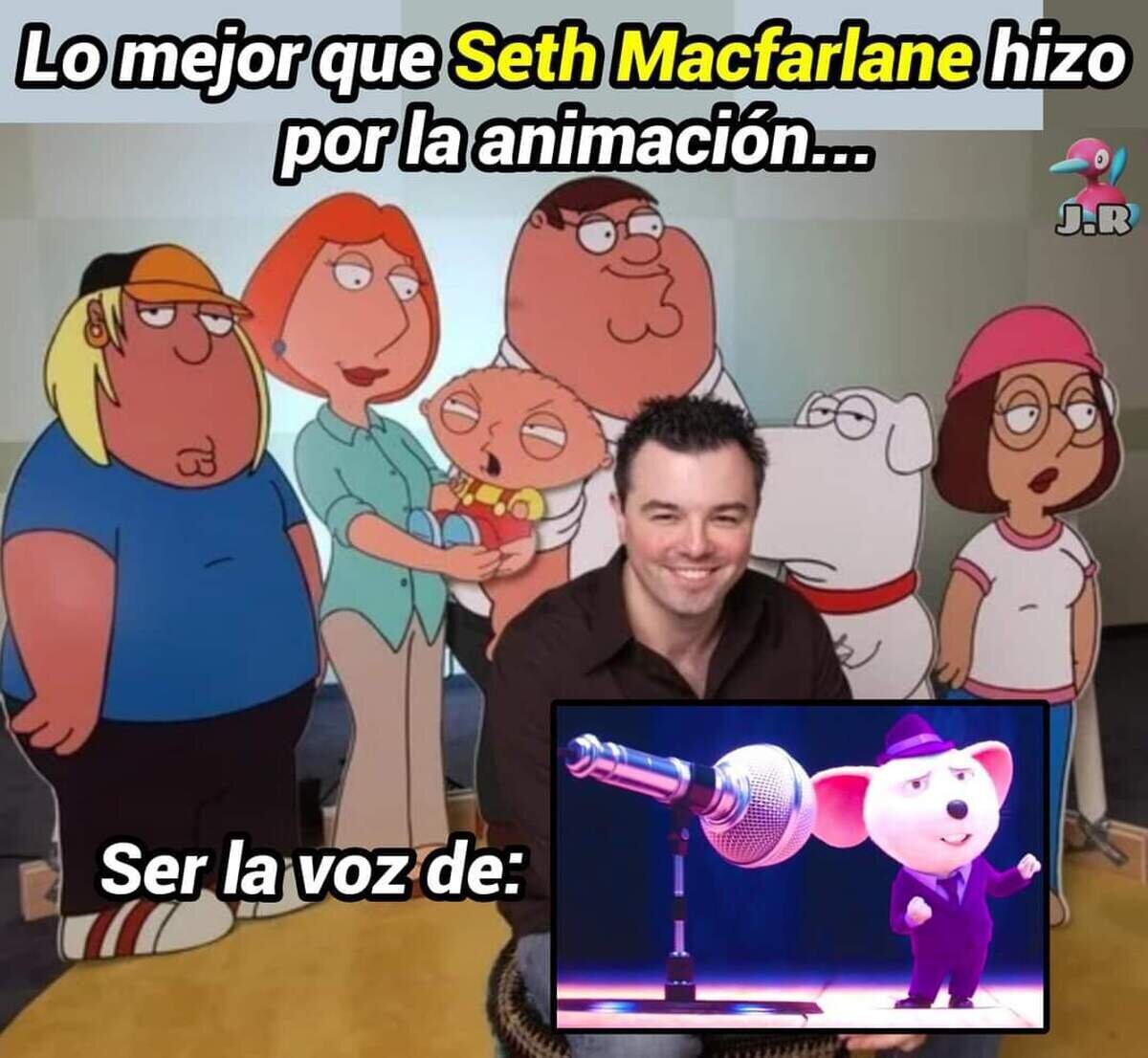 Buena voz, por cierto