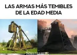 Armas temibles de la edad media