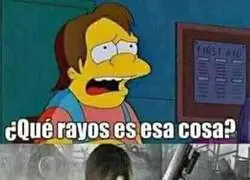 ¡Un forastero!