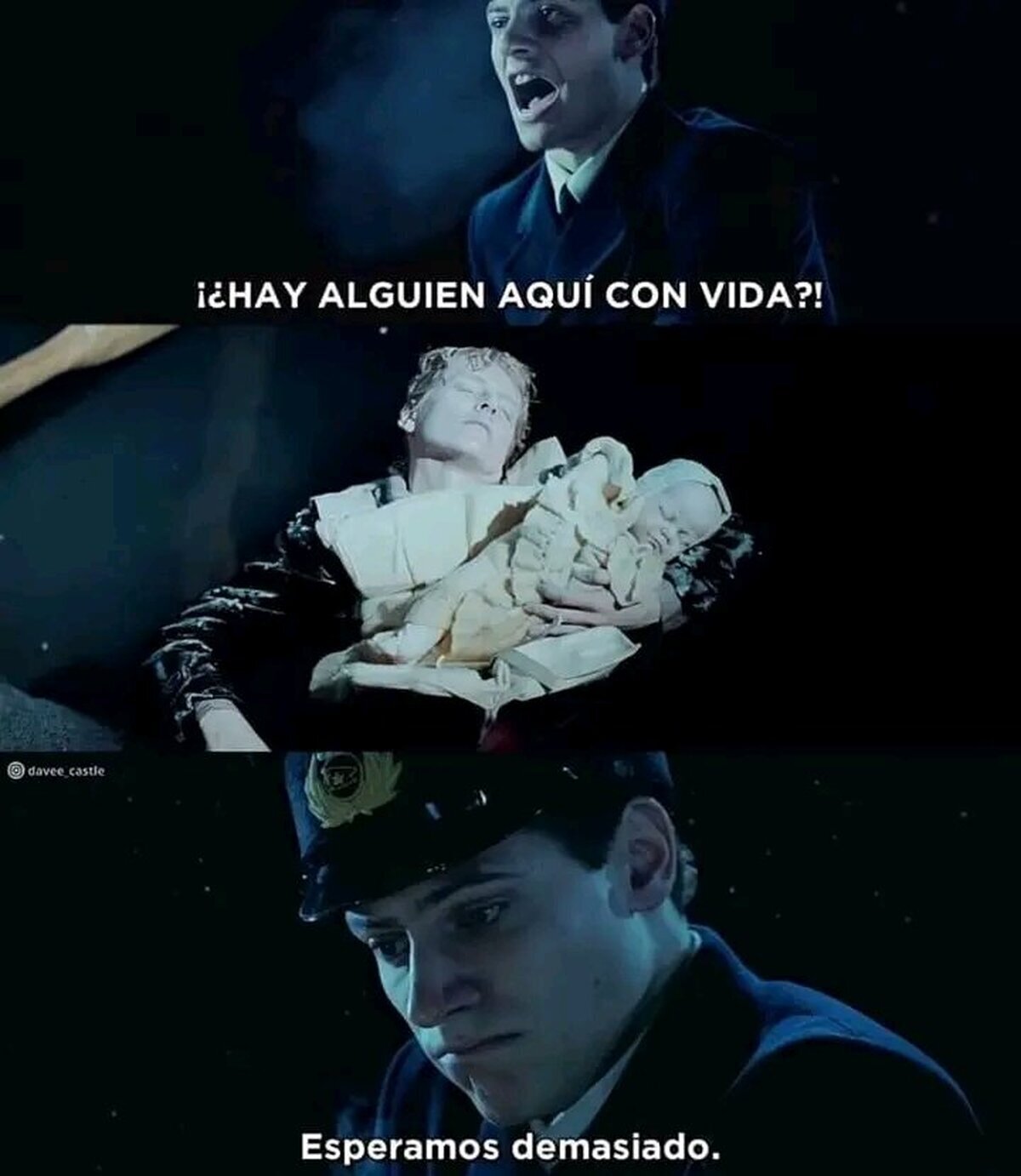 Es tarde hasta para lamentos