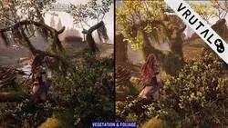 Aquí tenemos las primeras comparaciones entre Horizon Zero Dawn original y su remaster