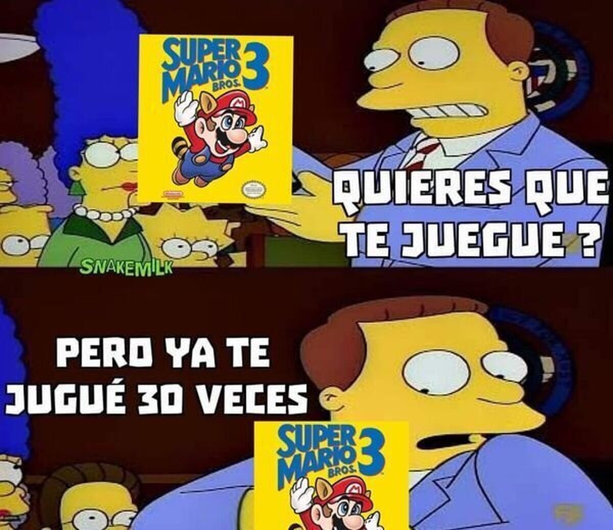 Una vez más, con el mejor