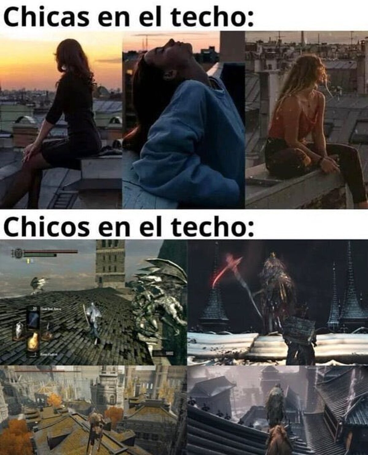 A divertirnos en el techo