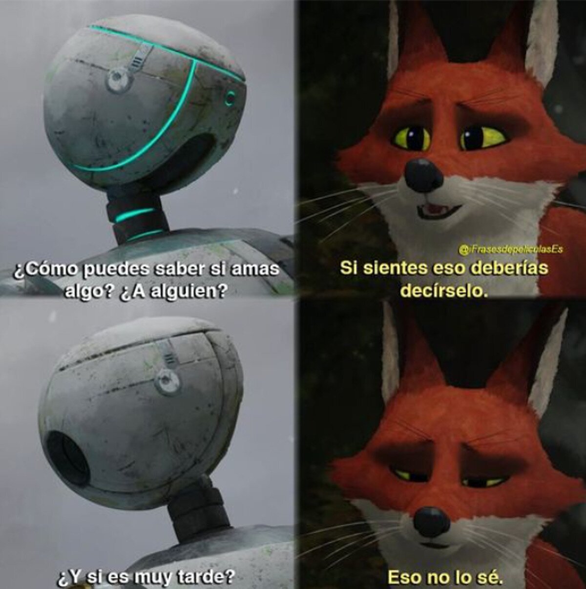 ¿Cuando es tarde para decir 'te amo'?