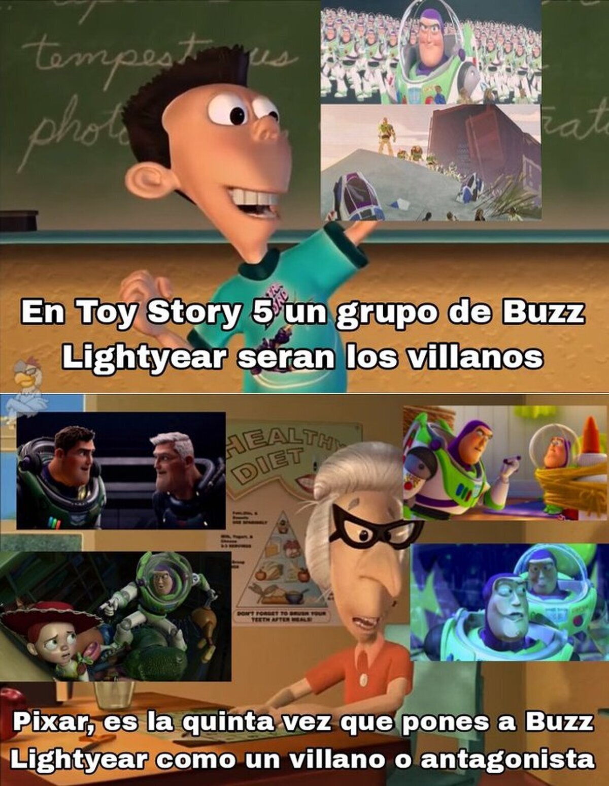 La quinta, repito QUINTA vez.