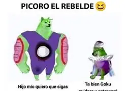 Así no era, Piccolo