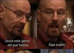 El ego de este hombre, madre mía