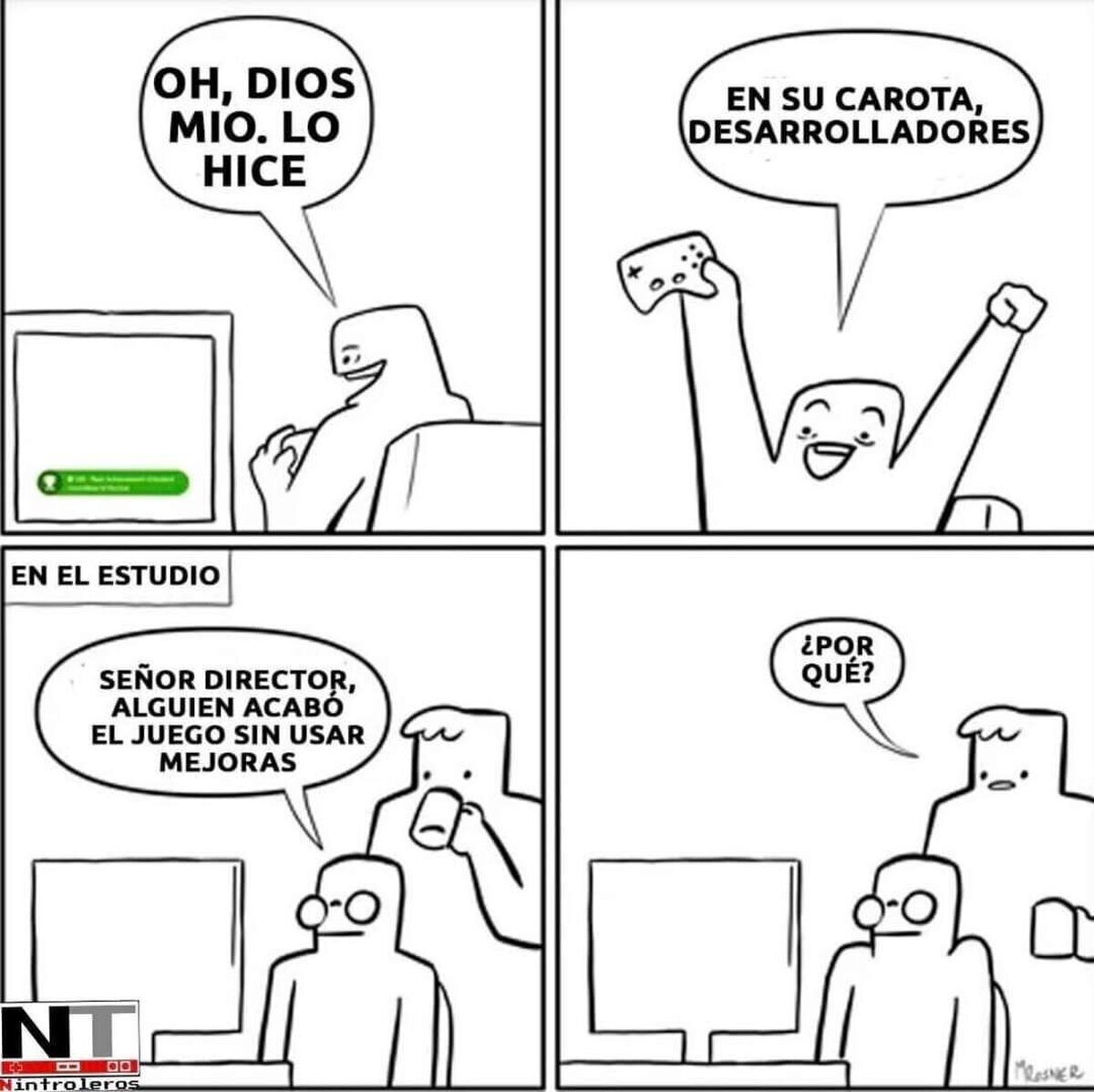 No lo podemos entender tampoco