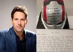 Paul Rudd le escribe una carta a un chico de 12 años que no recibió ningun mensaje en su anuario.