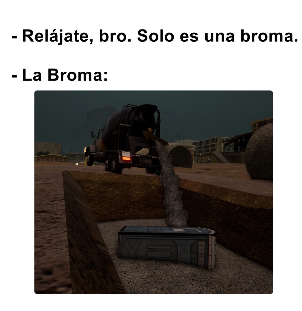 Pero qué delicados los de la construcción...