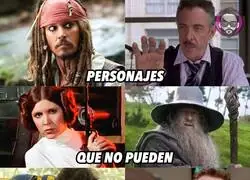 No puedo ver otro rostro en esos roles