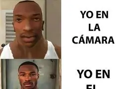 La cámara vs el espejo