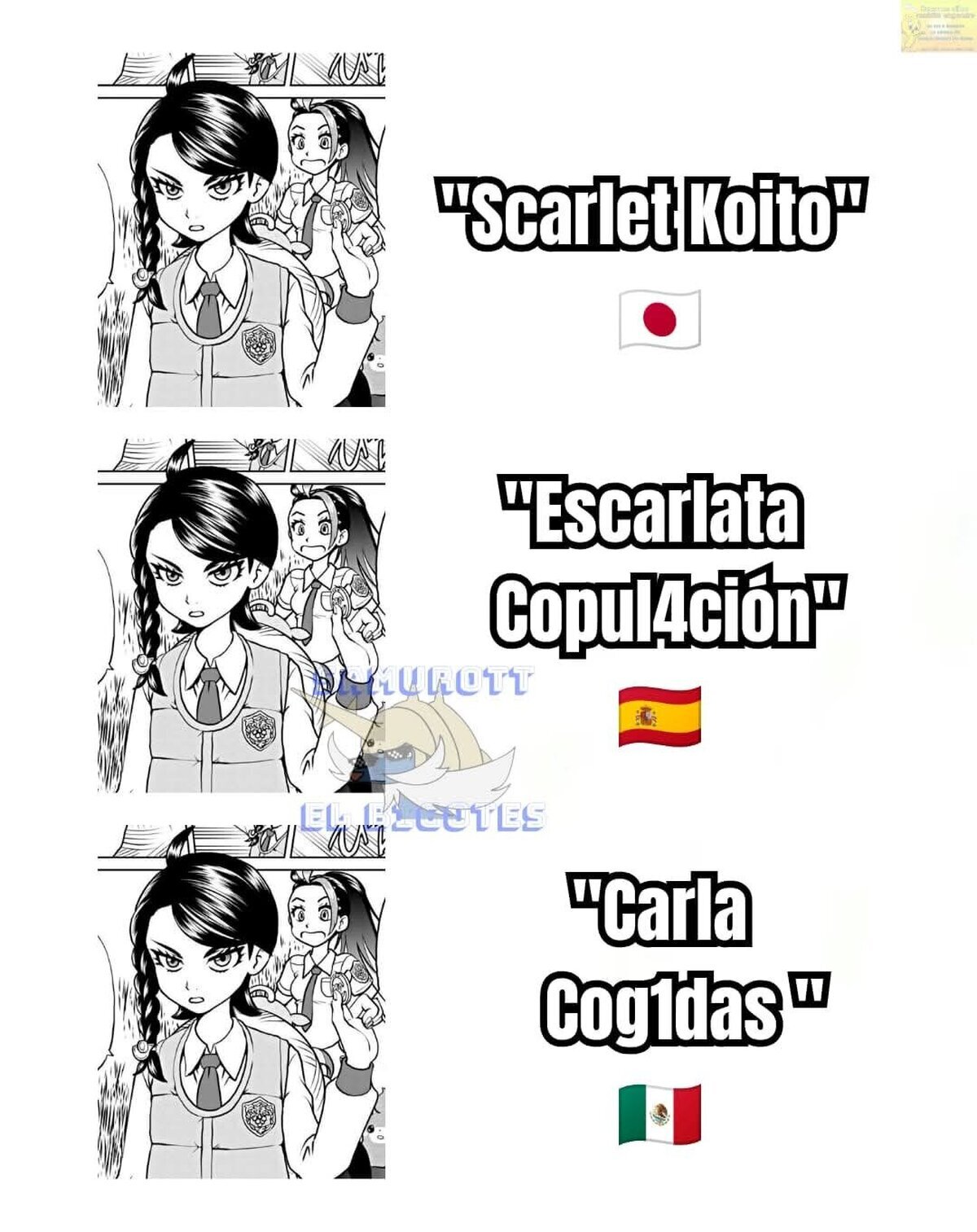 Traducciones de personajes de japones al español