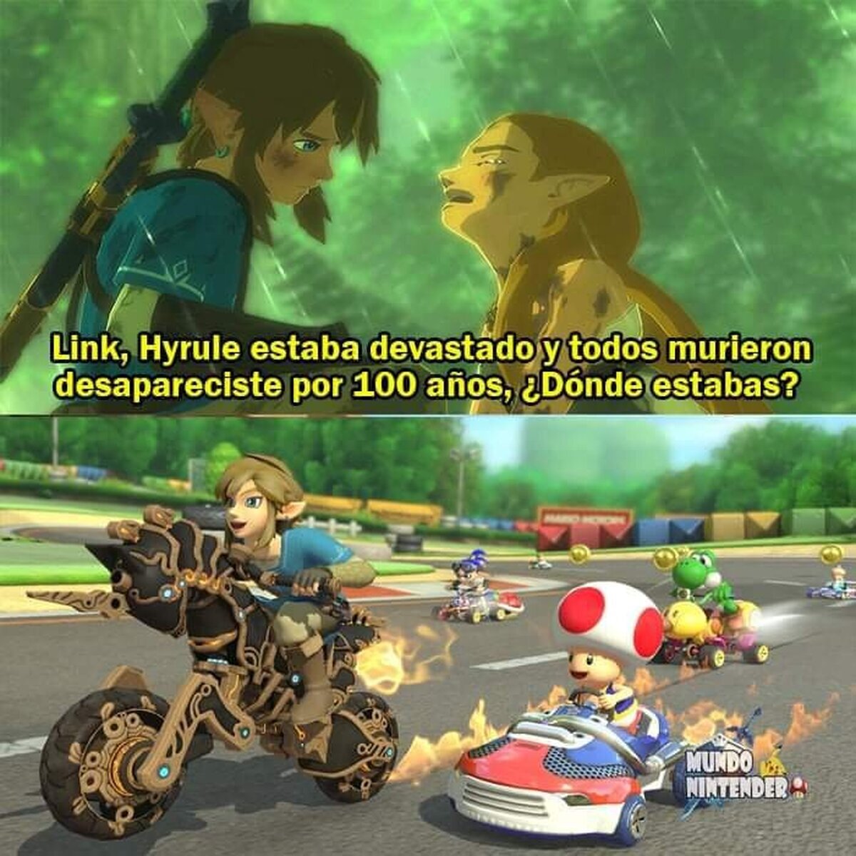 ¿Qué te importa, Zelda?