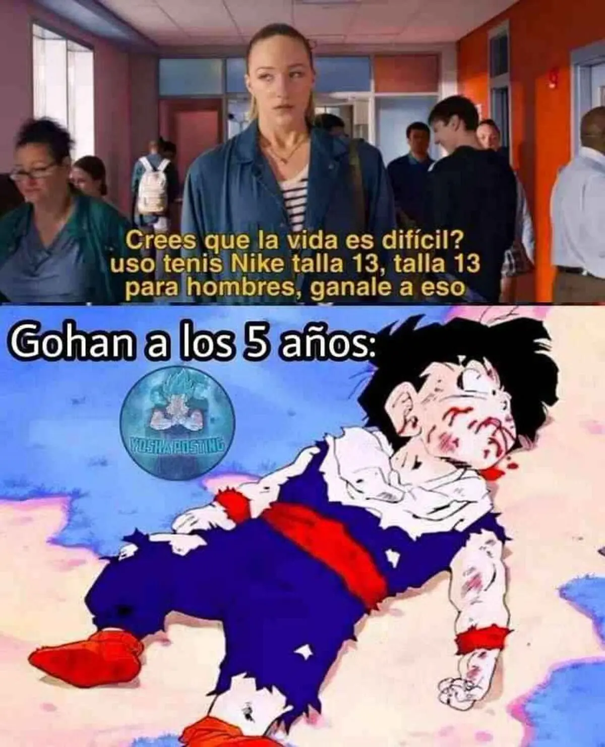 Creo que esa linea precisamente buscaba ilustrar la fragilidad de esta generación