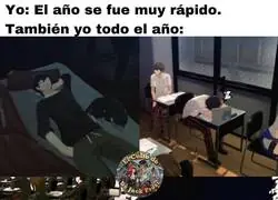 Pero si tenía sueño...