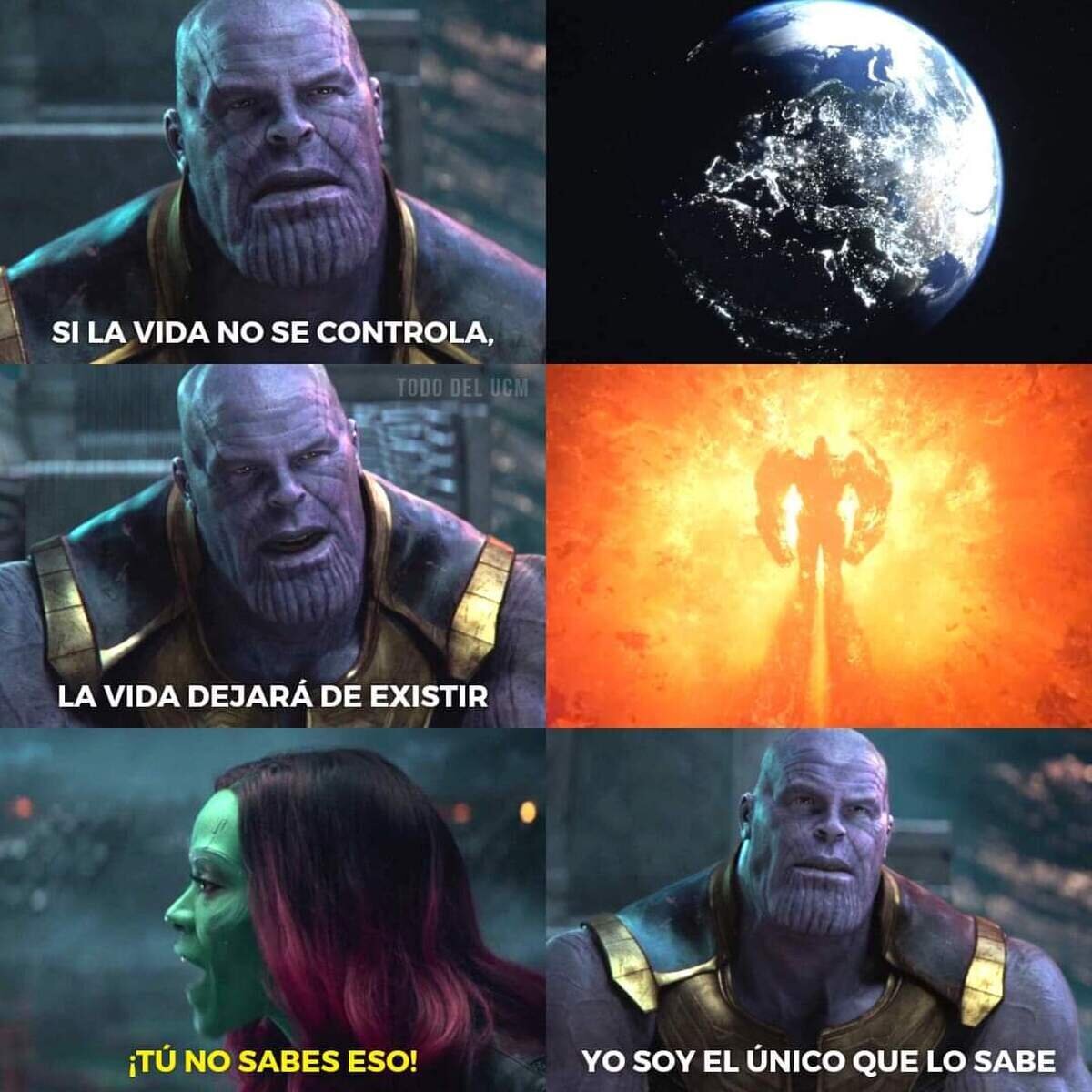 El Thanos sabía cositas