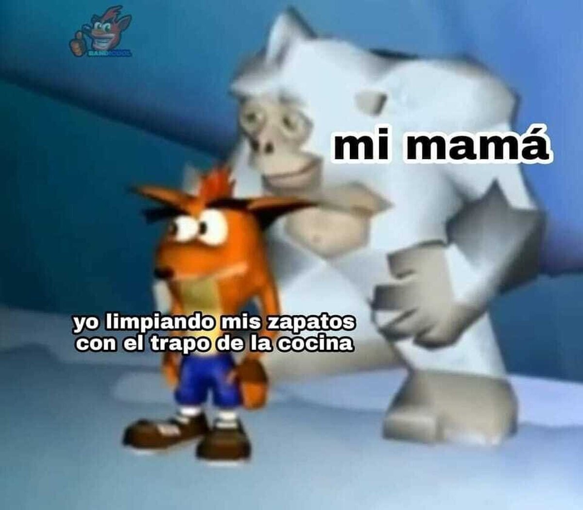 Se va a enojar la señora