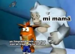 Se va a enojar la señora