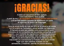 «La piratería nunca desaparecerá». Famosa web de Anime pirata se despide para siempre con impactante mensaje