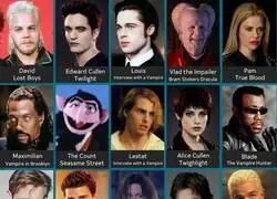 ¿Y tu vampiro favorito cual es?