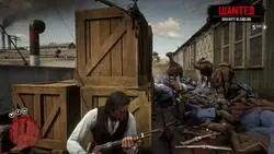 Increíble ángulo de cámara en el Red Dead