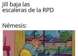 El desgraciado me asustó