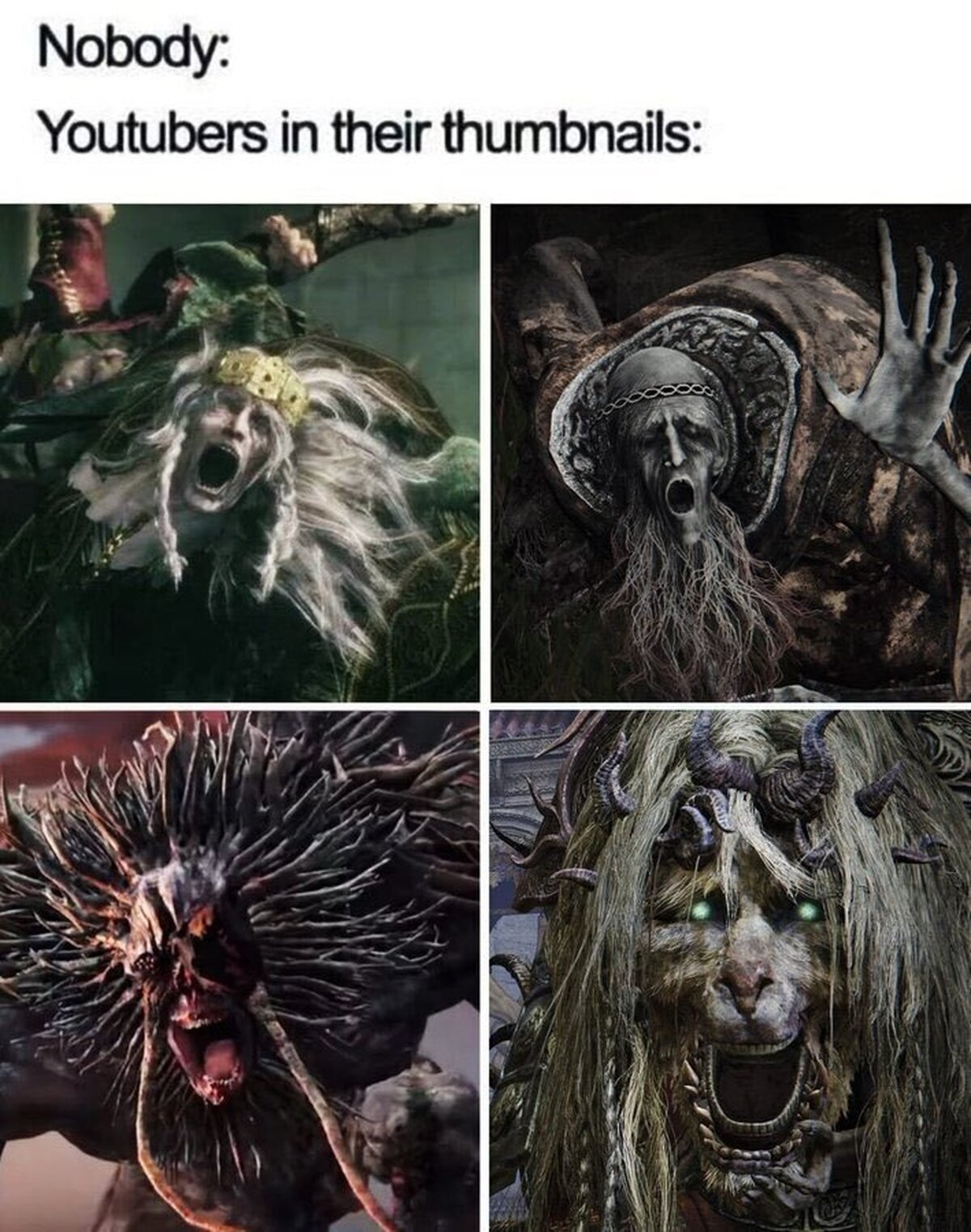 Es gracioso porque abren la boca