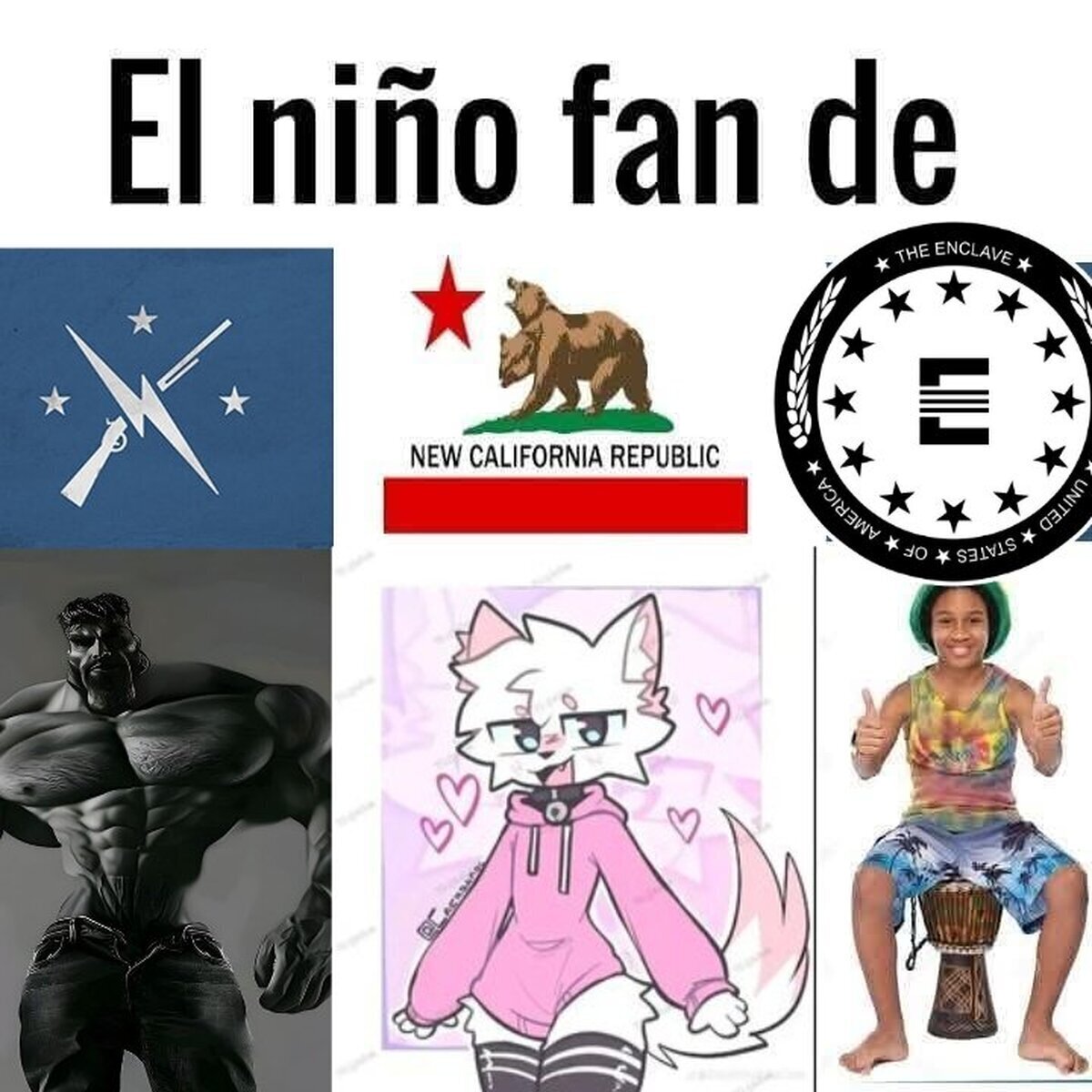 Los fans de las facciones de Fallout