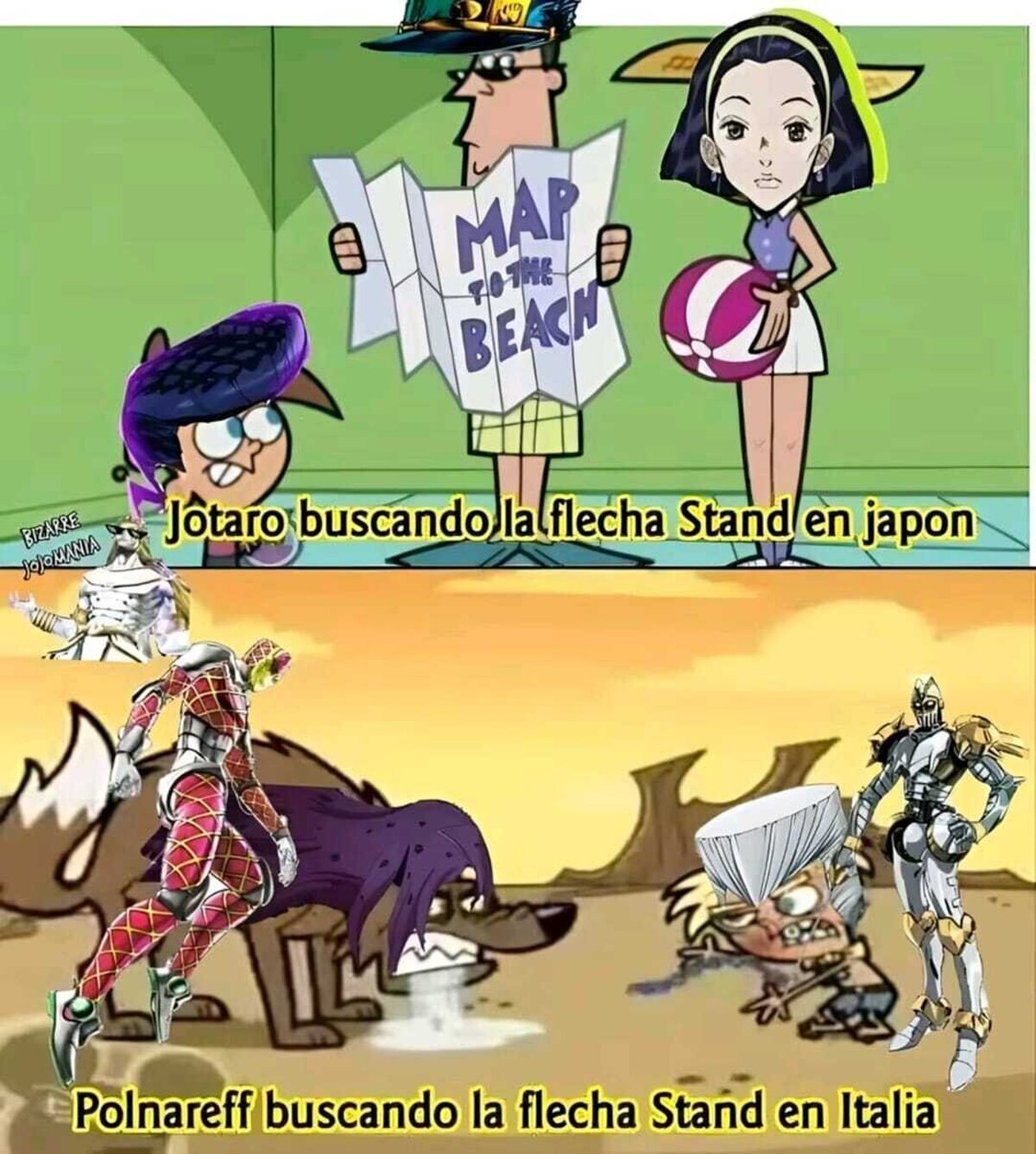 Polnareff nunca la tuvo facil
