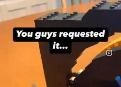 Alguien creó una máquina de legos que recrea la escena del "It's over, Anakin".