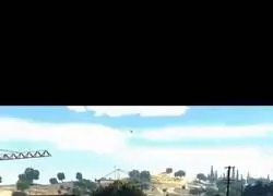 Divirtiéndome con una grua en el GTA
