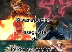 Perder como ganador