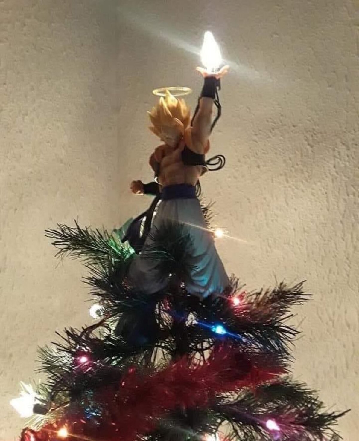 ¿Os gusta mi estrellita en el árbol?