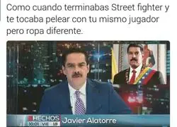 Es una pelea épica