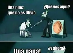 ¿Cómo que es una nuez?