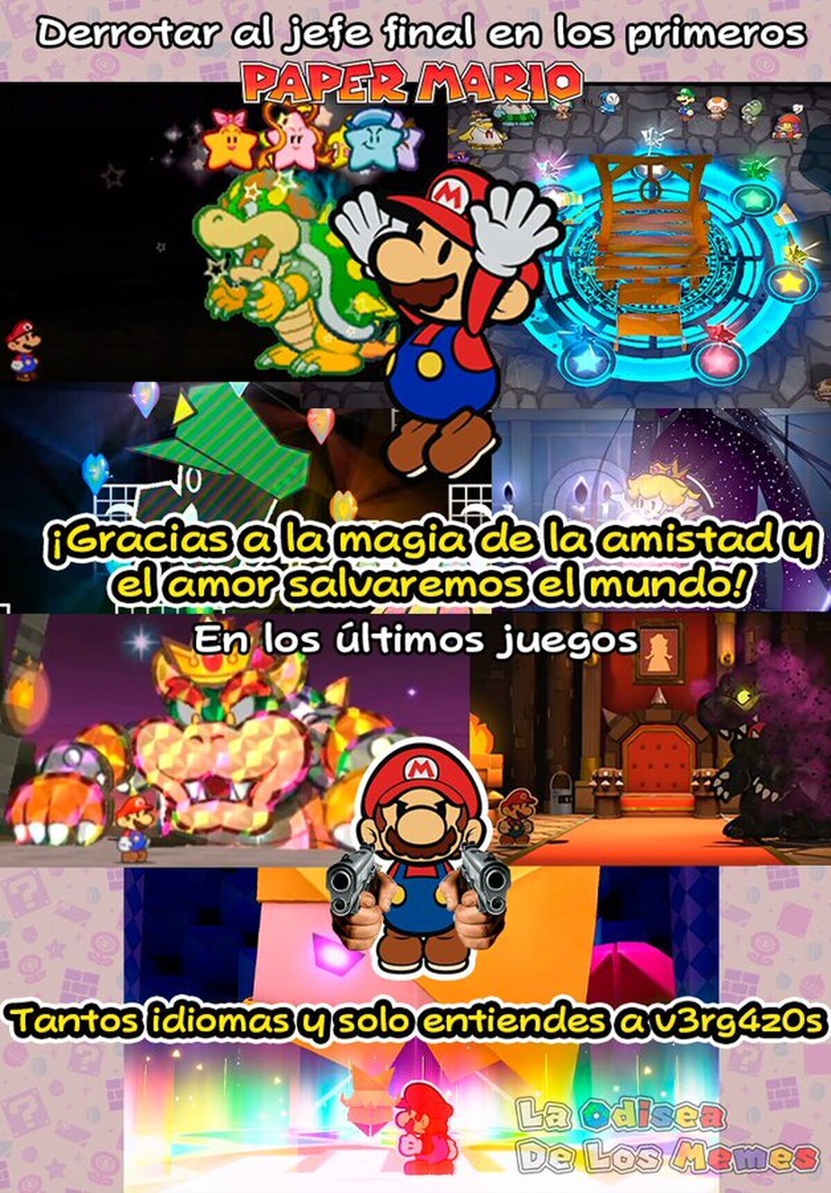 Los nuevos juegos de Paper Mario