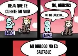 No se puede saltar...