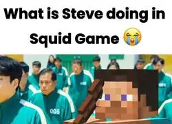 Si Steve participara en Squid Game
