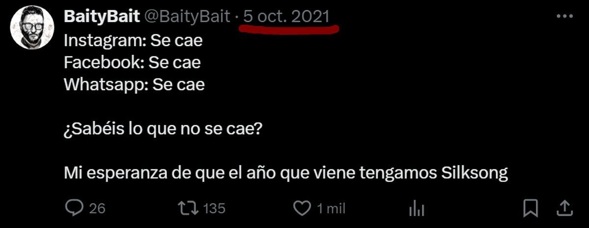 Jajaja, mira el año.