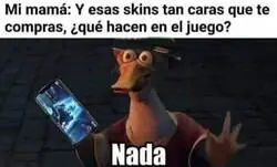 No se por qué gastas tanto