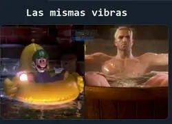En una bañera calentito