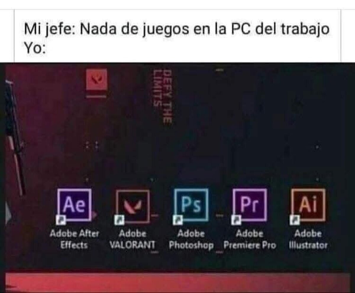 Espero que no se de cuenta