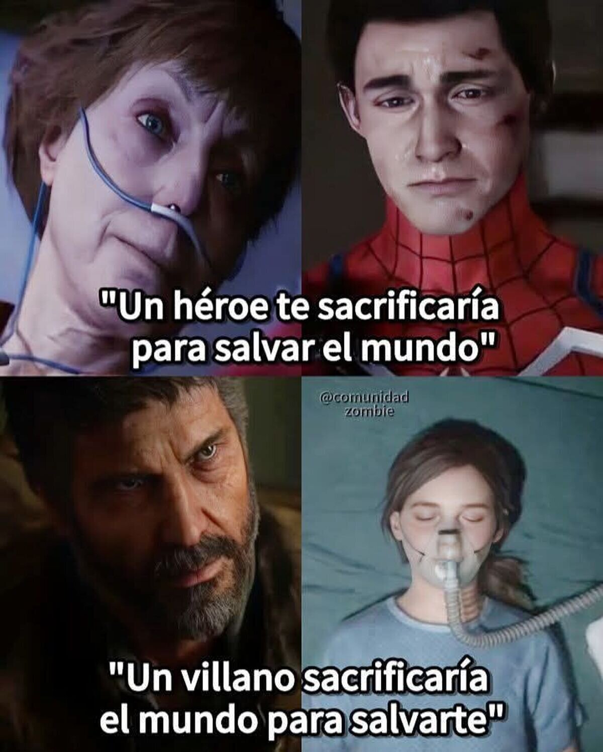 Villanos y heroes