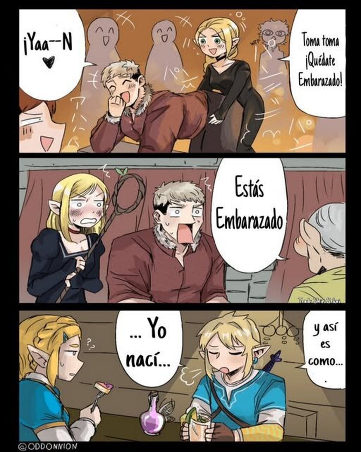 Y es por eso que Link nunca debe hablar