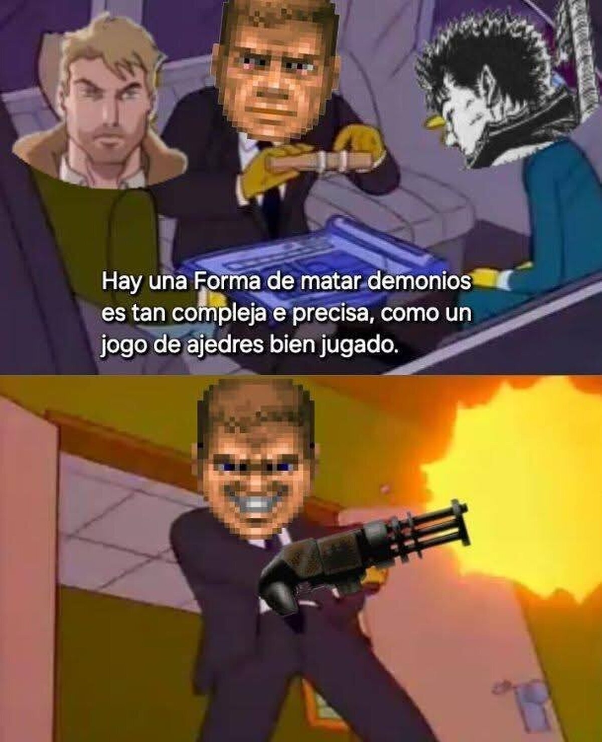 Con una buena escopeta de dos cañones
