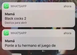 Mamá, así no se llama
